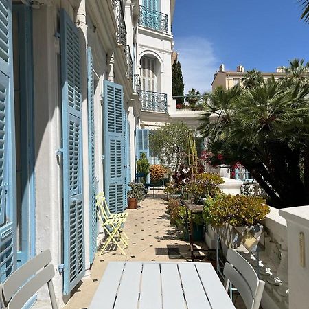 Beautiful Garden Apartment Steps From The Beach Menton Bagian luar foto