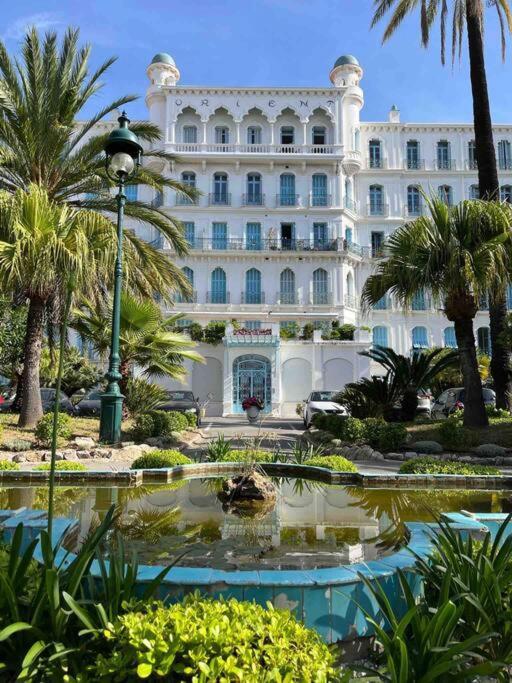Beautiful Garden Apartment Steps From The Beach Menton Bagian luar foto